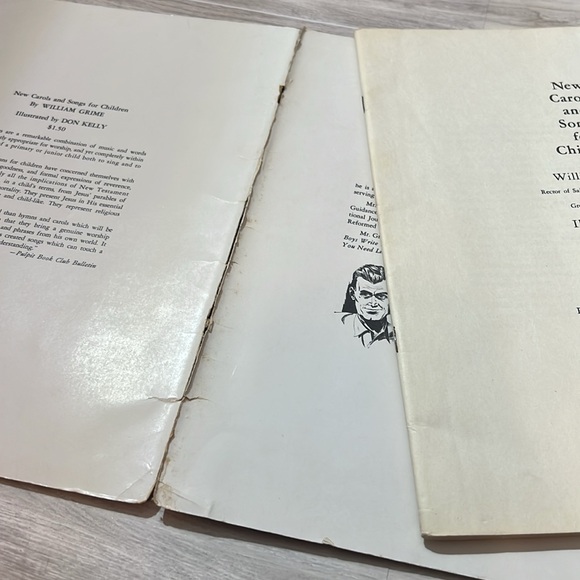 1949 Holiday music collectors item Christmas Carols and songs for children - Picture 4 of 6